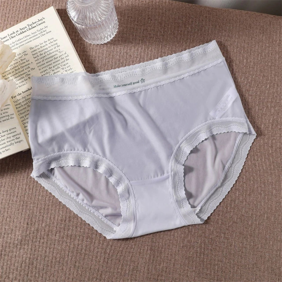 New sexy lace Panties Women Briefs ice silk breathable seamless Underwear Women ultra-thin and comfortable Female Lingerie luvshop24