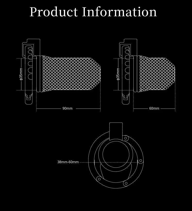 Male Metal Mesh Chastity Cage Sexy Adult Man Chastity Device Cock Cage Adjustable Penis Ring Chastity Lock BDSM Sex Toys For Men luvshop24