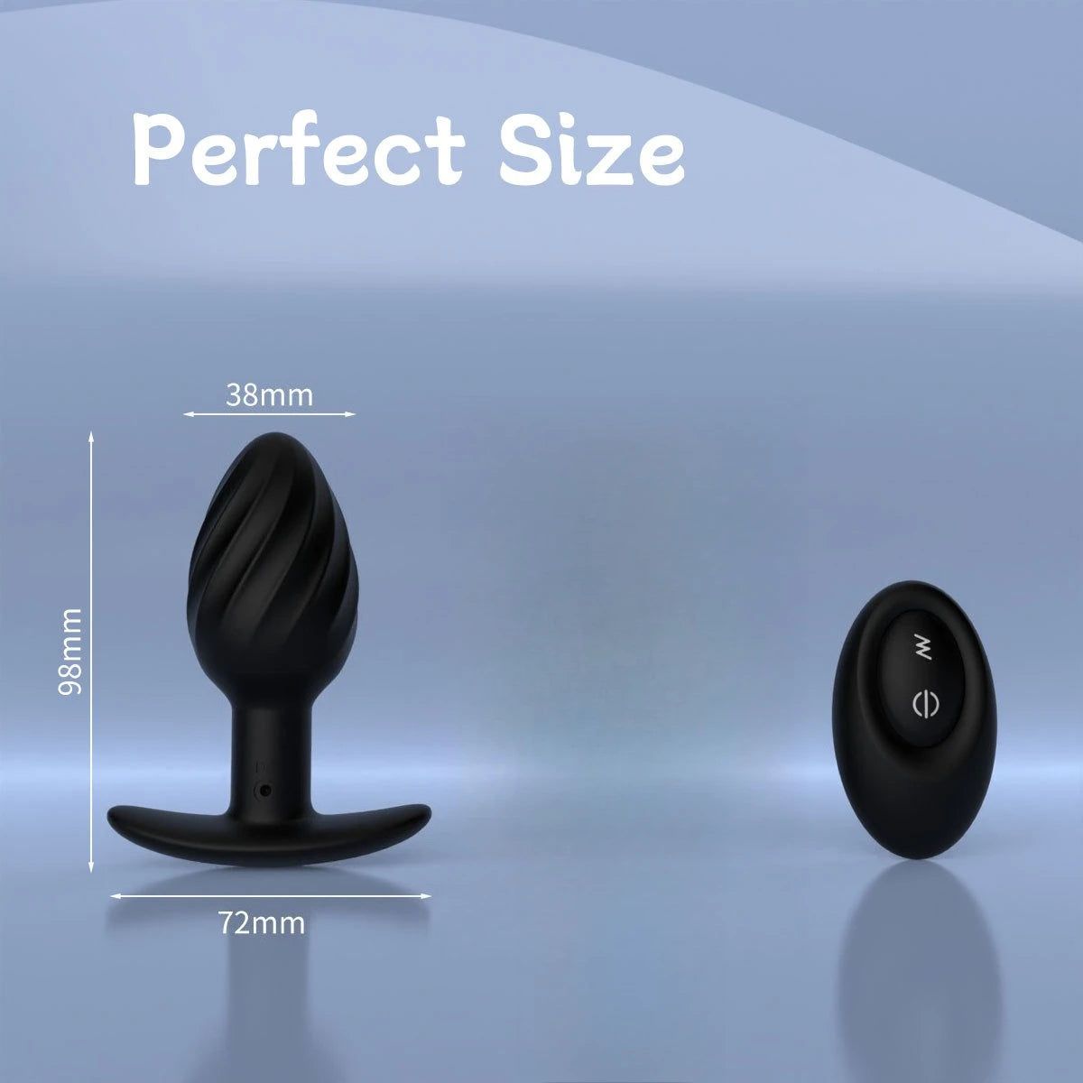 Vibrating Anal Plug 9-frequency Vibration Mode Prostate Massage Stick Wireless Remote Control Backyard Vibration Adult Sexy Toys luvshop24
