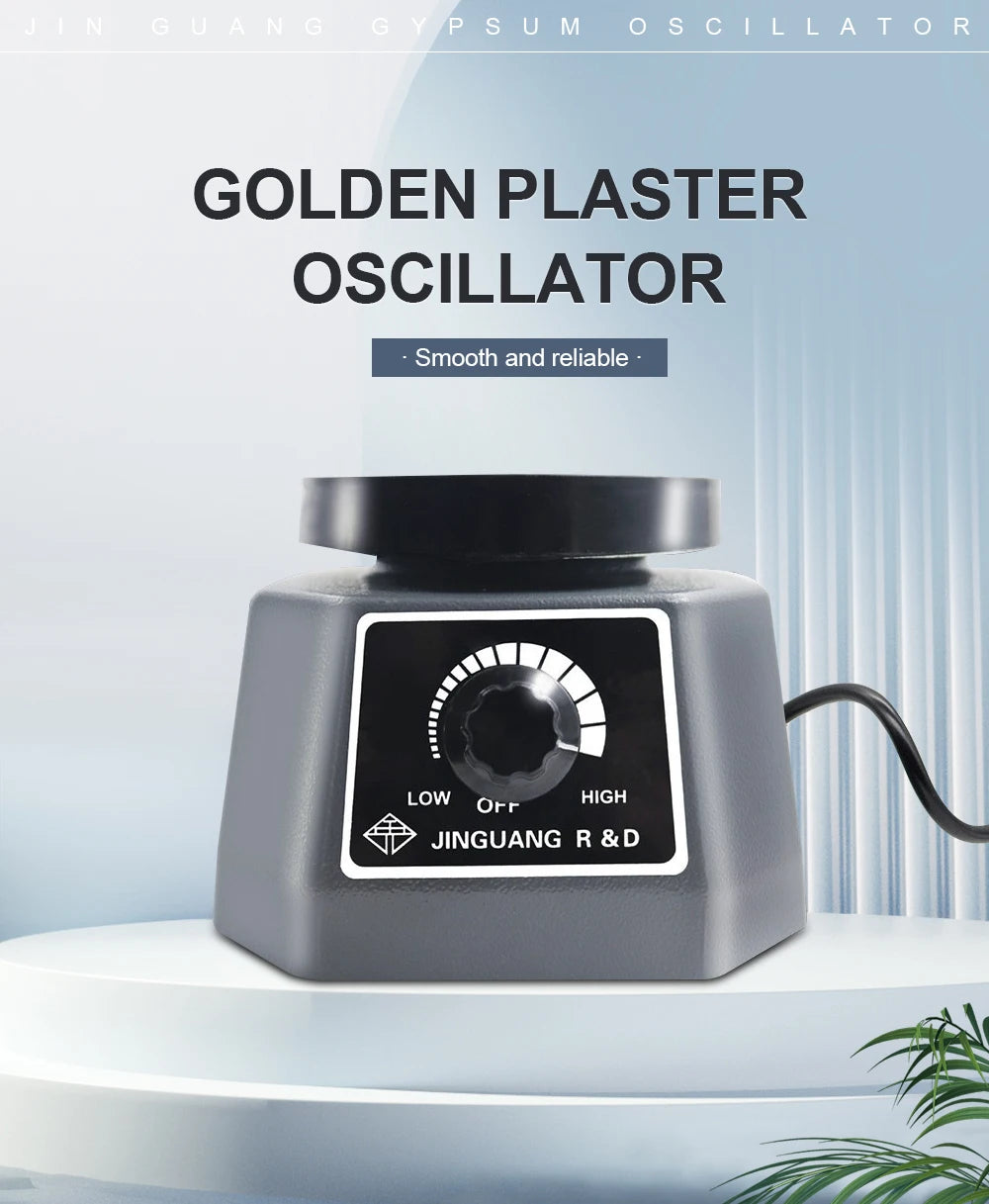 110V/200V Lab Vibrator 4" Oscillator Round Shaker Plaster Vibrator Plate Dental Equipment Machine Roundness Vibrator Plaster luvshop24