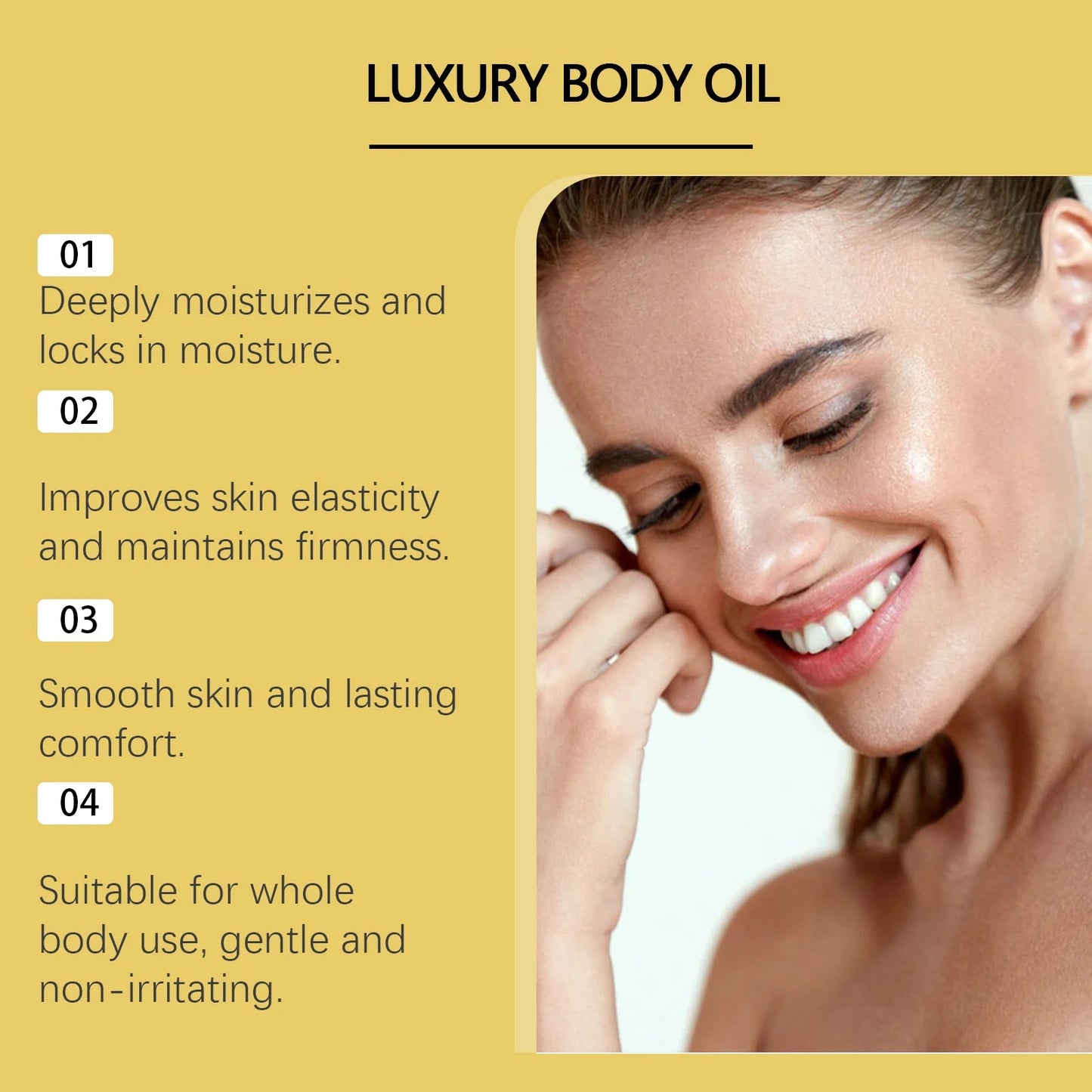 Relaxing Body Massage Oil Long Lasting Moisturizing Dry Skin Care Essence Improve Rough Reduce Pigmentation Skin Brightening Oil luvshop24