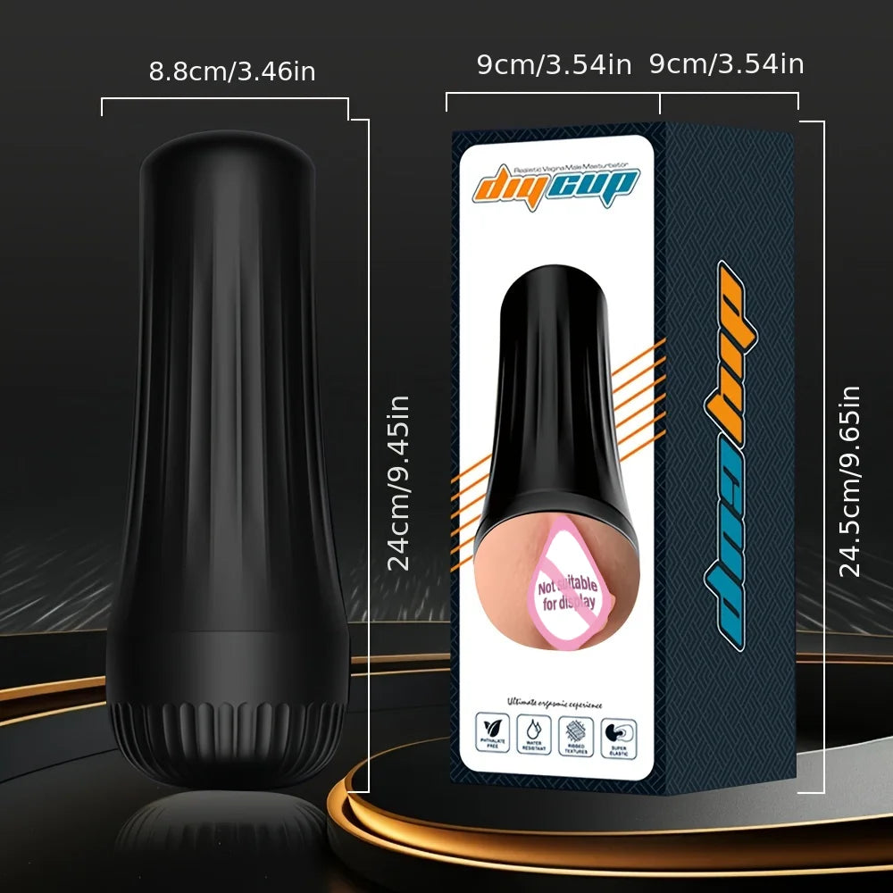 Male Masturbator Cup Adult Erotic Toys Realistic Rubber Vagina Penetration Soft Pocket Pussy Deep Throat Sexy Toys for Man luvshop24
