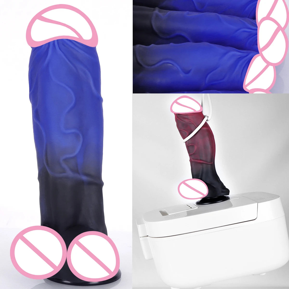 Xl Sexy Silicone Dildo Big Cock Huge Penis G-Spot Stimulation Woman Masturbator Anal Plug Dilator Prostate Massage ComfortGay18 luvshop24
