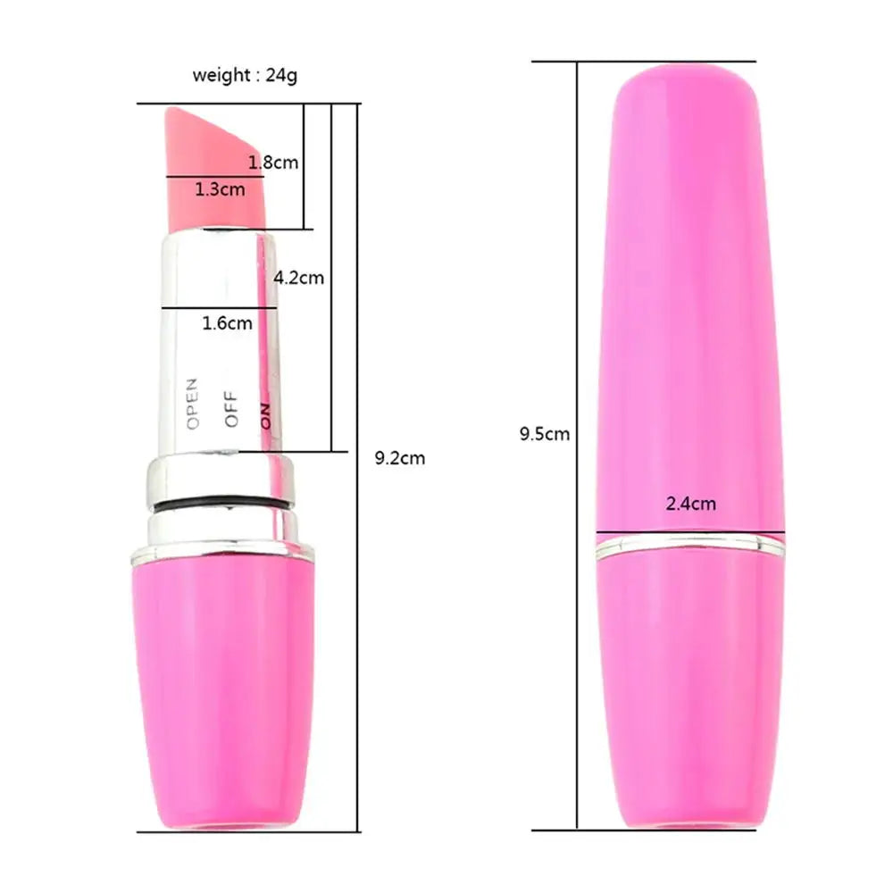 Mini Lipstick Vibrator Speed Adjustable Privacy Bullet Clitoris Stimulator Massage Erotic Sex Toys For Women Adult Products luvshop24