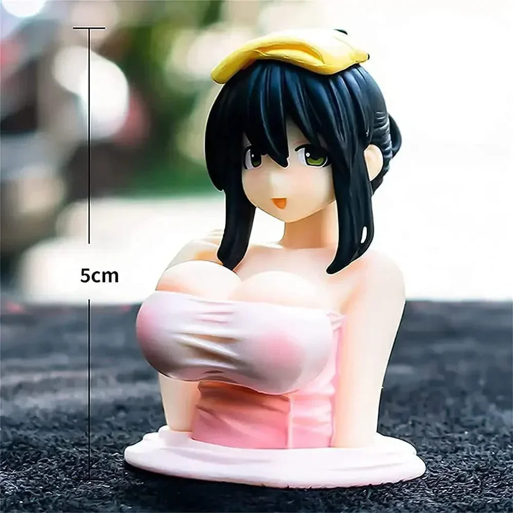 New Sexy Anime Shaking Boobs Console Dashboard Interior Accessory Girls Boys Adult Figure Collection Model Doll Toys luvshop24