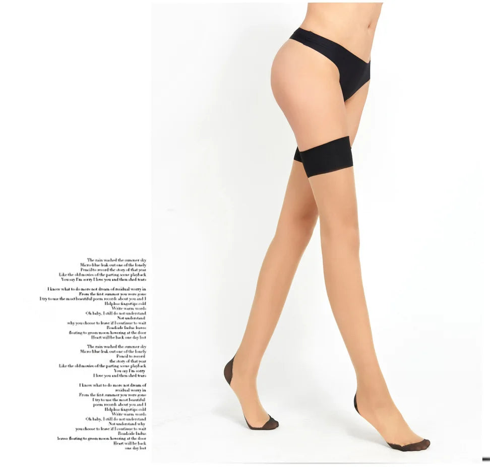 2023 Summer Women Sexy Thigh High Stocking Over The knee Socks Sexy Fashion thin Hosiery Stay Up Stockings Leggings luvshop24