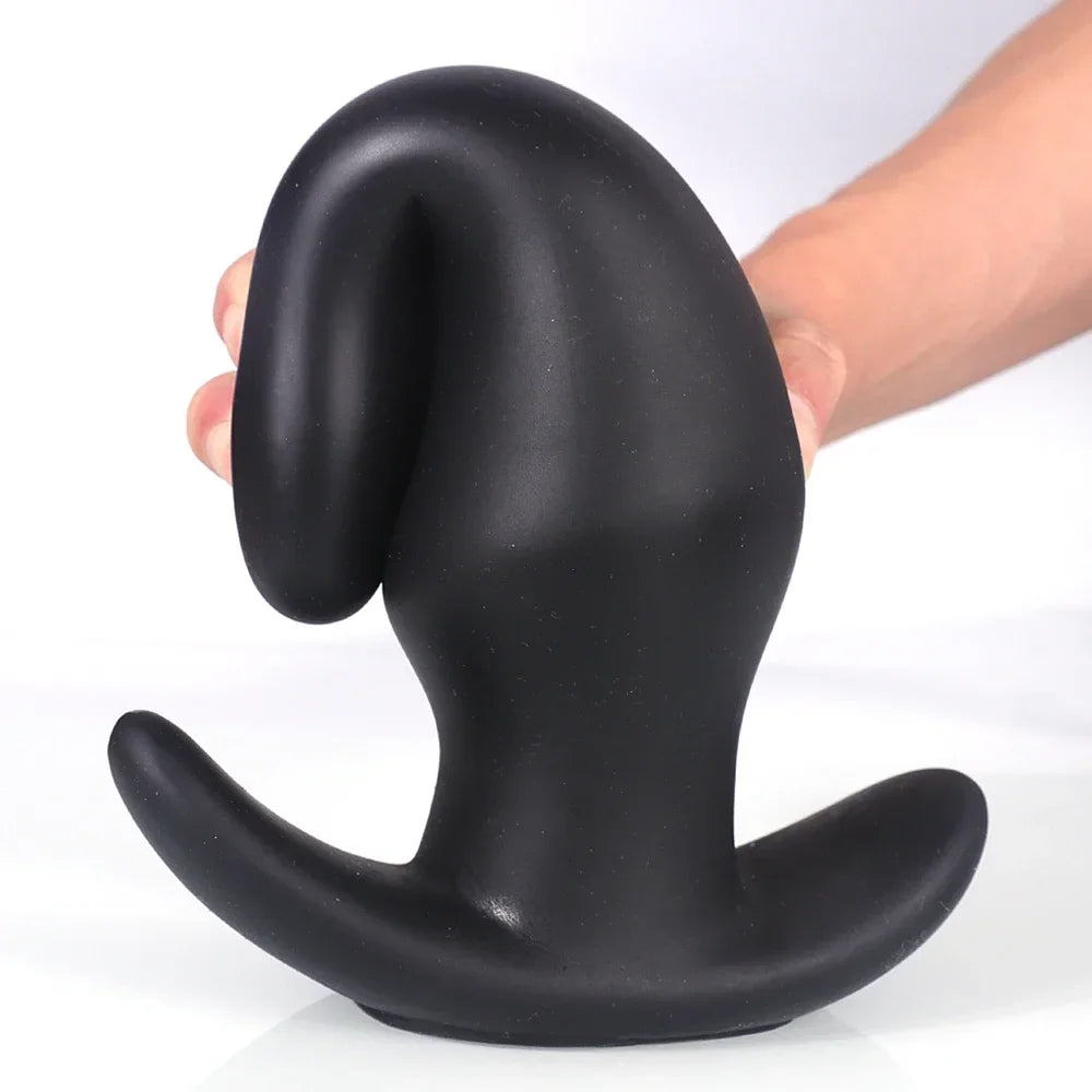 Wearable Anti Drop Soft Anal Plugs Prostate Massage Liquid Silicone Huge Butt Plug Anal Training Comfortable To Wear Butt Plug luvshop24
