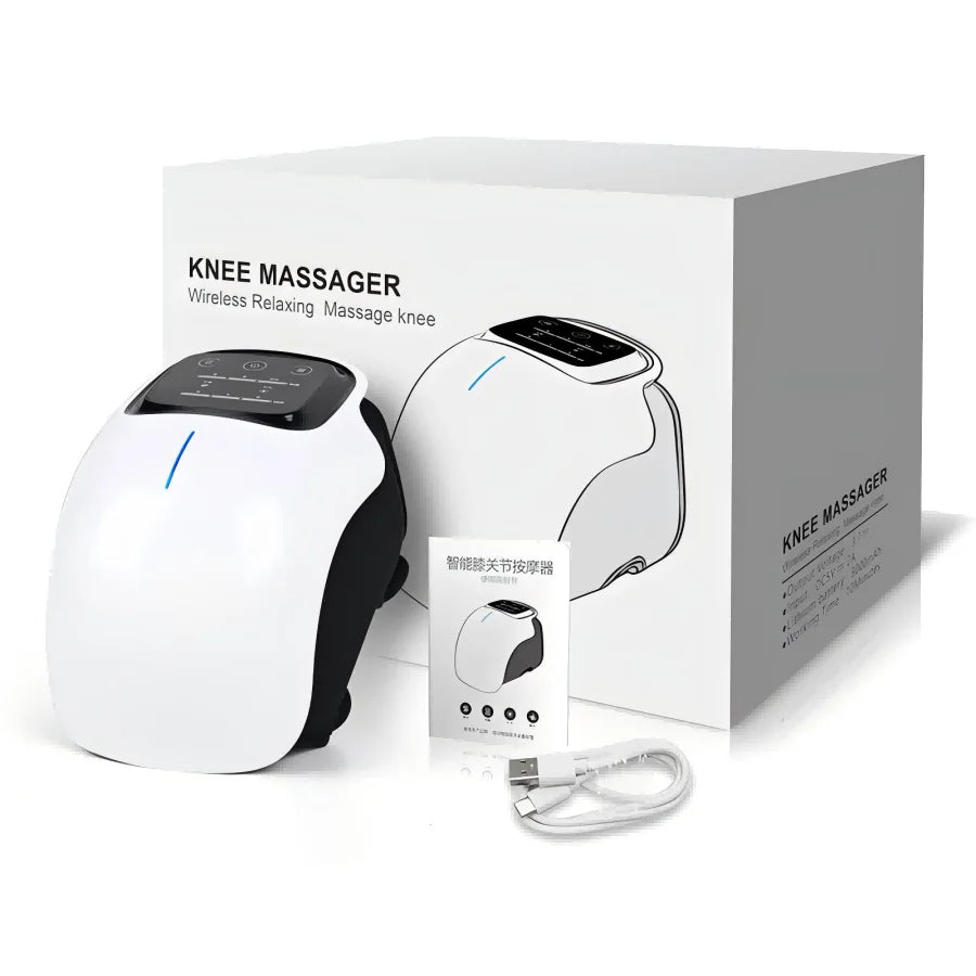 Multifunctional Smart Cordless Knee Massager Vibration Knee Relaxing Massage Machine Joint Knee Device Gifts for Grandma Grandpa luvshop24
