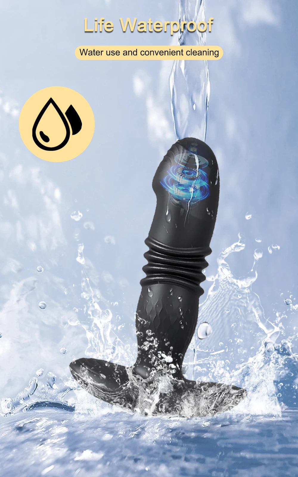 Telescopic Vibrating Butt Plug Anal Vibrator Wireless Remote Sex Toys for Women Ass Anal Dildo Prostate Massager Men Buttplug luvshop24