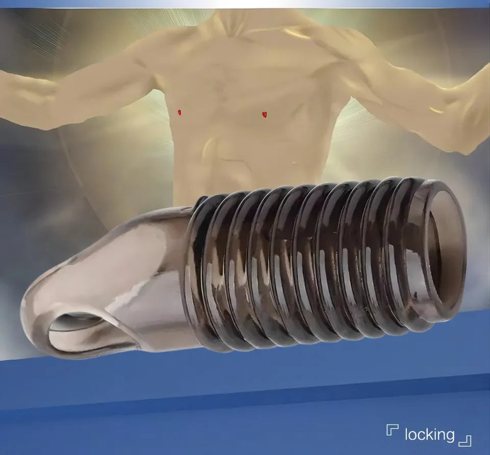 Cock rings for men reusable silicone penis enlarge sleeves delay ejaculation stronger erection stimulation sex toys for couple luvshop24