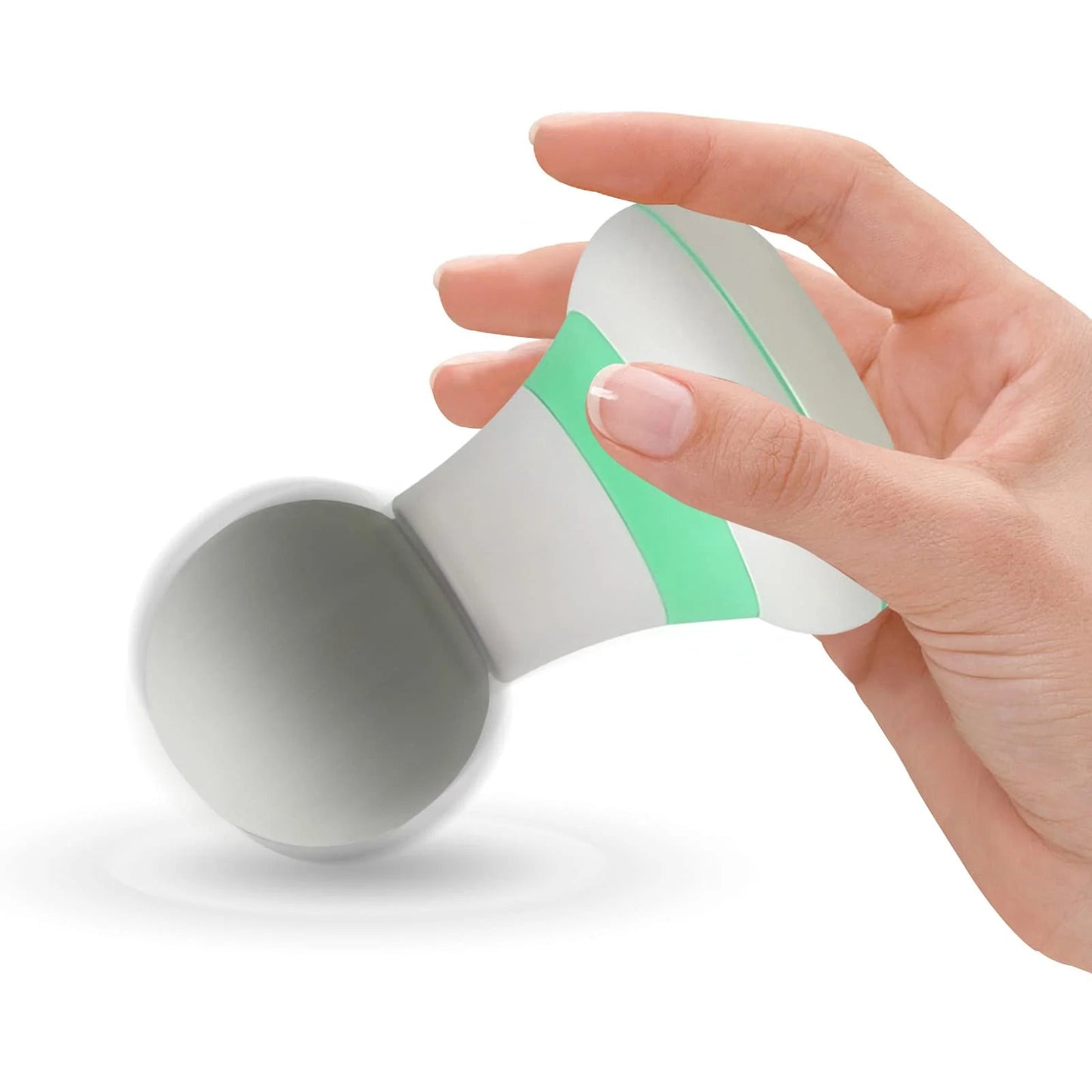 Upgrade 2.0in*4.5in - Mini Electric Handheld Massager Wand, Powerful 6 Speed Vibration Modes,Cordless Handheld and Portable,Suit luvshop24