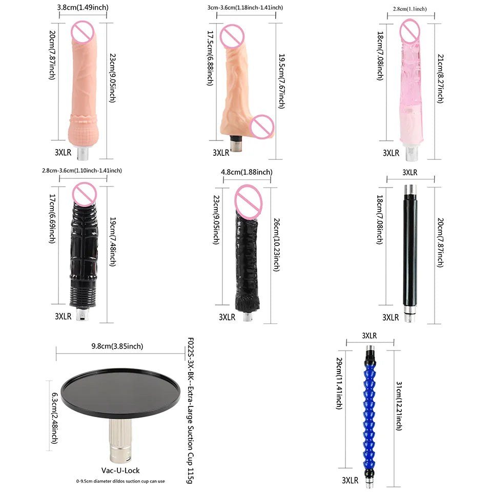Automatic Powerful Sex Love Machines Thrusting Dildo Masturbating Pumping Vibrator Female Suction Cup Masturbation Sex Machine luvshop24
