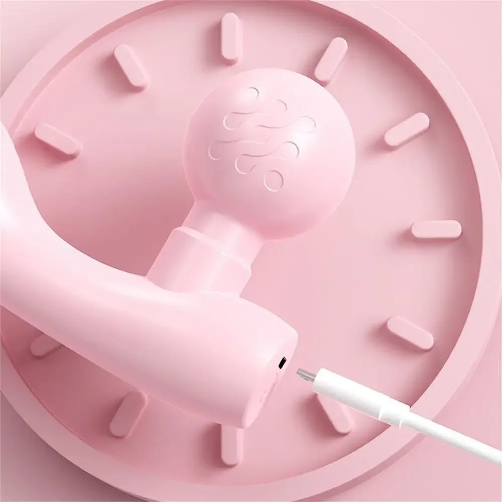 MINI Dual-Head Massager, Dual-Motor Vibration Massage Gun, Portable Charging Muscle Relaxation Massager luvshop24
