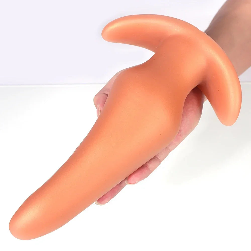 Wearable Anti Drop Soft Anal Plugs Prostate Massage Liquid Silicone Huge Butt Plug Anal Training Comfortable To Wear Butt Plug luvshop24