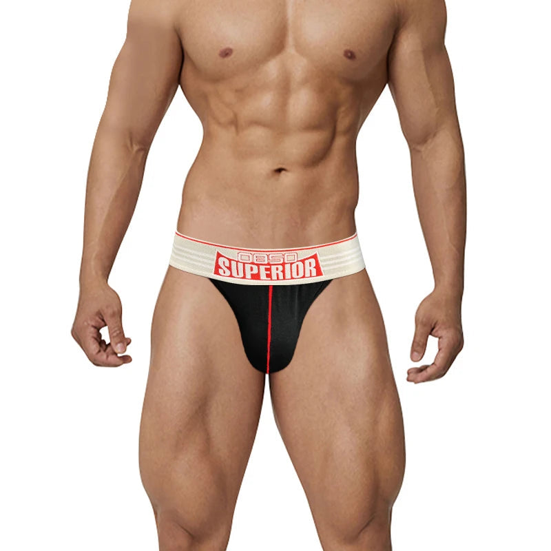 1/2/3/4PCS Men's New Low Waist High Fork Triangle Pants Stimulating Anti Wear Legs Showing Large Protruding Triangle Pants BS844 luvshop24