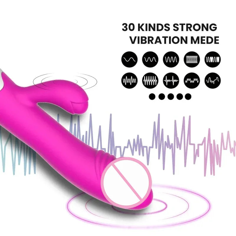30 Speed G-spot Vibrator, Vaginal/Clitoral Massager, Sex Toys, Female Sex Toys, Adult Toys, Sexy Toys (Batteries not included) luvshop24