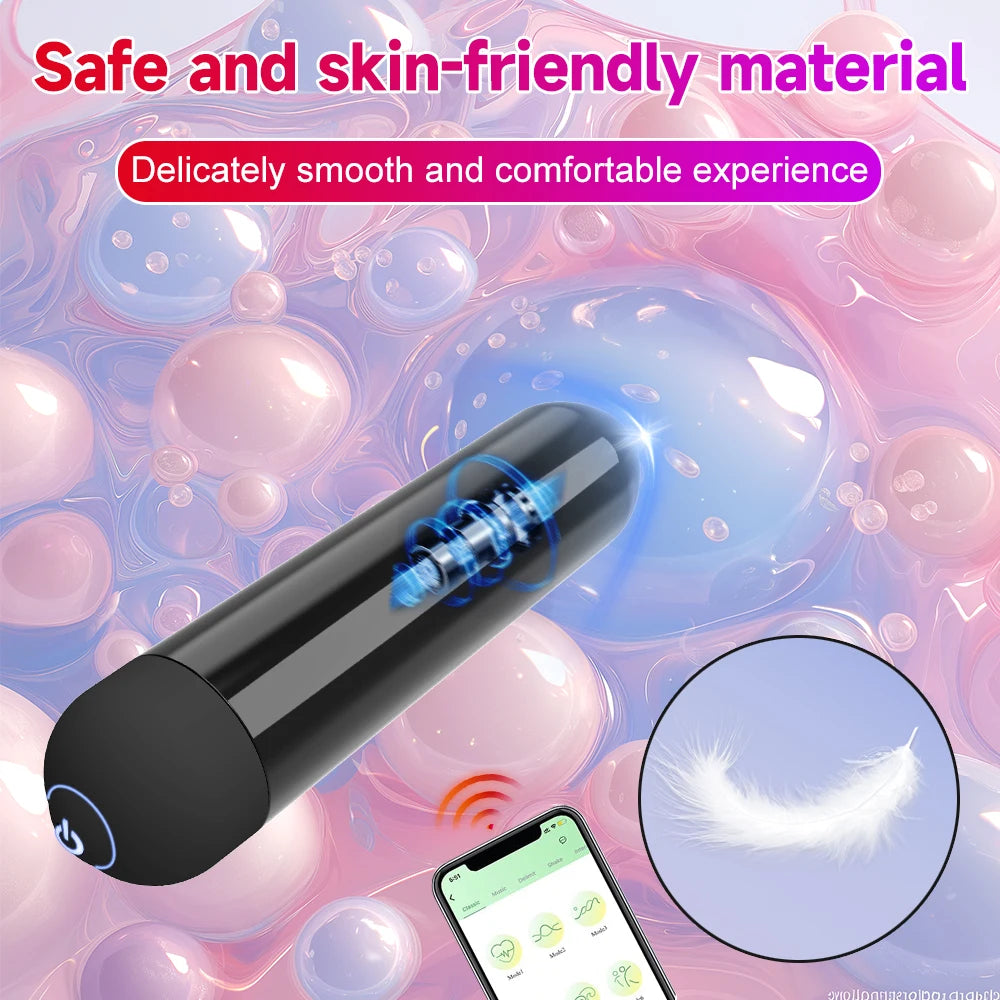 Mini Powerful Bullet Vibrator Women Clitoral Stimulator Vaginal G Spot Masturbation USB Recharge Erotic Vibrators Adult Sex Toys luvshop24