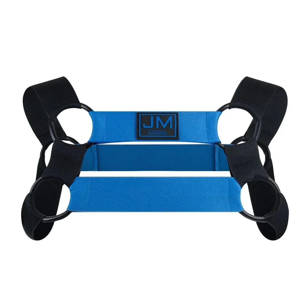 Jockmail Leather Sex Underwear Adults Erotic Lingerie Elastic Suit Sissy Bra Bondage Harness Tank Top Men for Sexy Gay Boys luvshop24