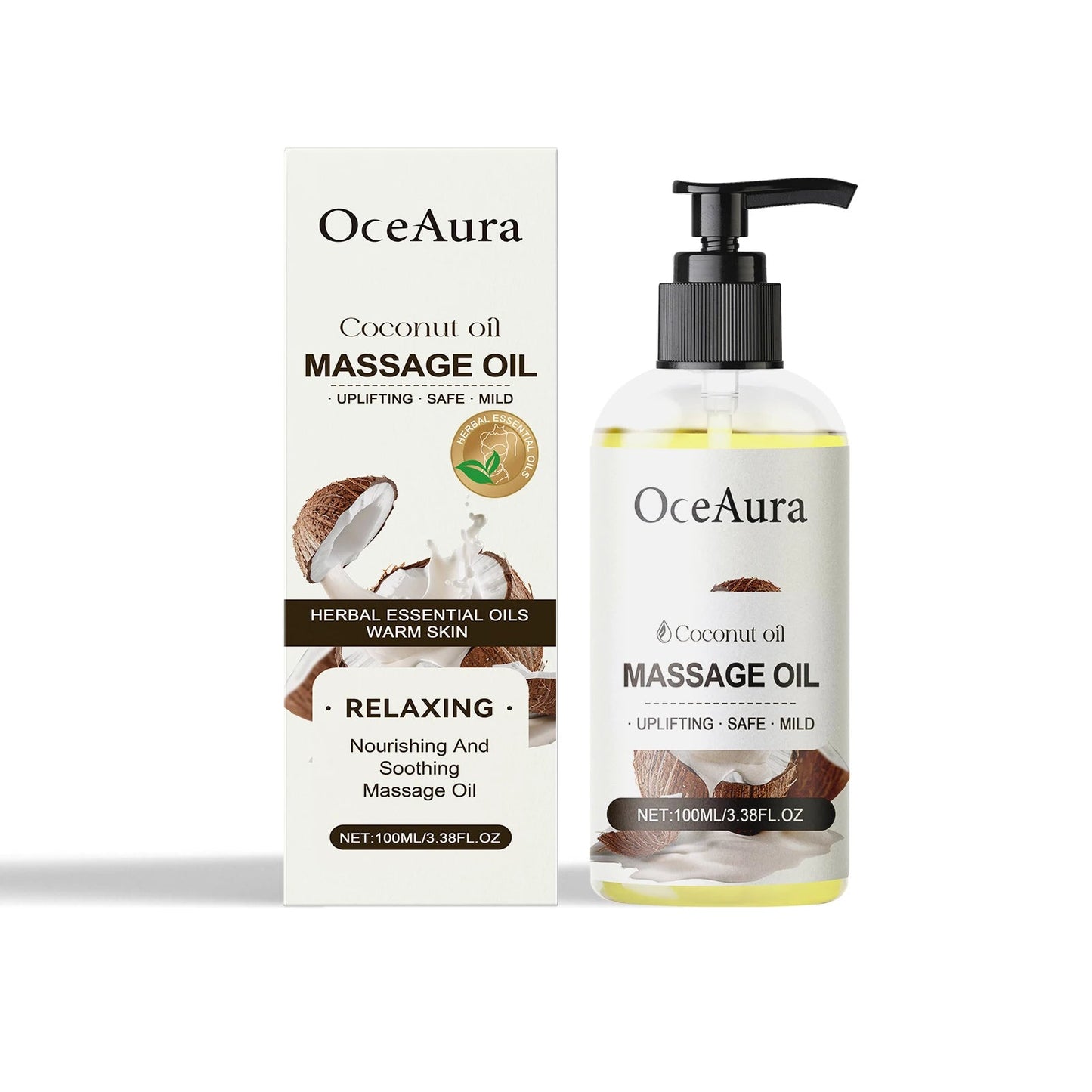 100ML Plant Body Massage Oil Dry Skin Nourishing Moisturizing Body Skin Firming Massage Natural Essential Oils luvshop24