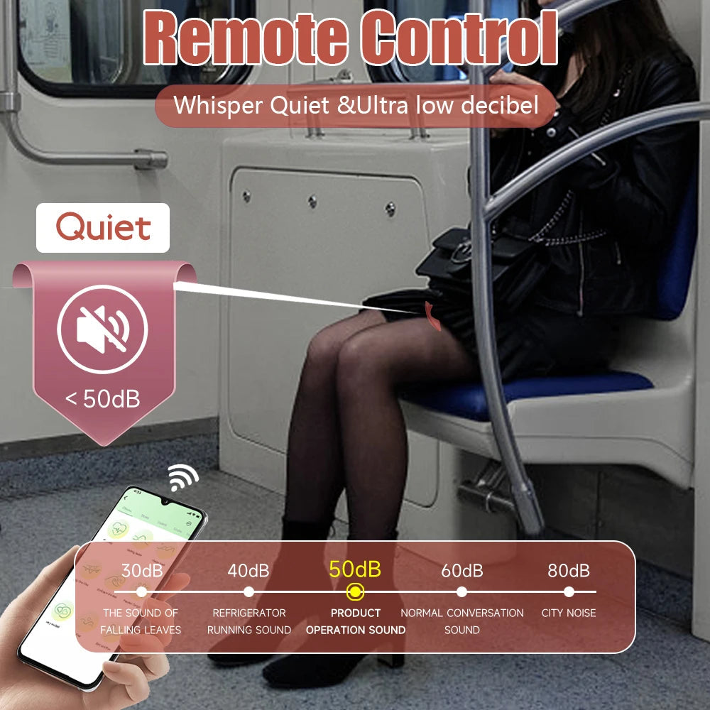 Wearable APP Controlling Tongue Vibrator 9 Vibration Panties Clitoral Double Stimulation Massager Penetration Female Adult Toys luvshop24