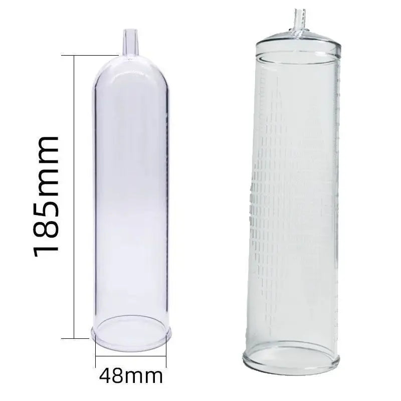 Accessories for Penis Pump Cylinder Flask Part Replacement for Dick Extender Enhancer Stretcher Vacuum Pumps Sex Toys Men luvshop24