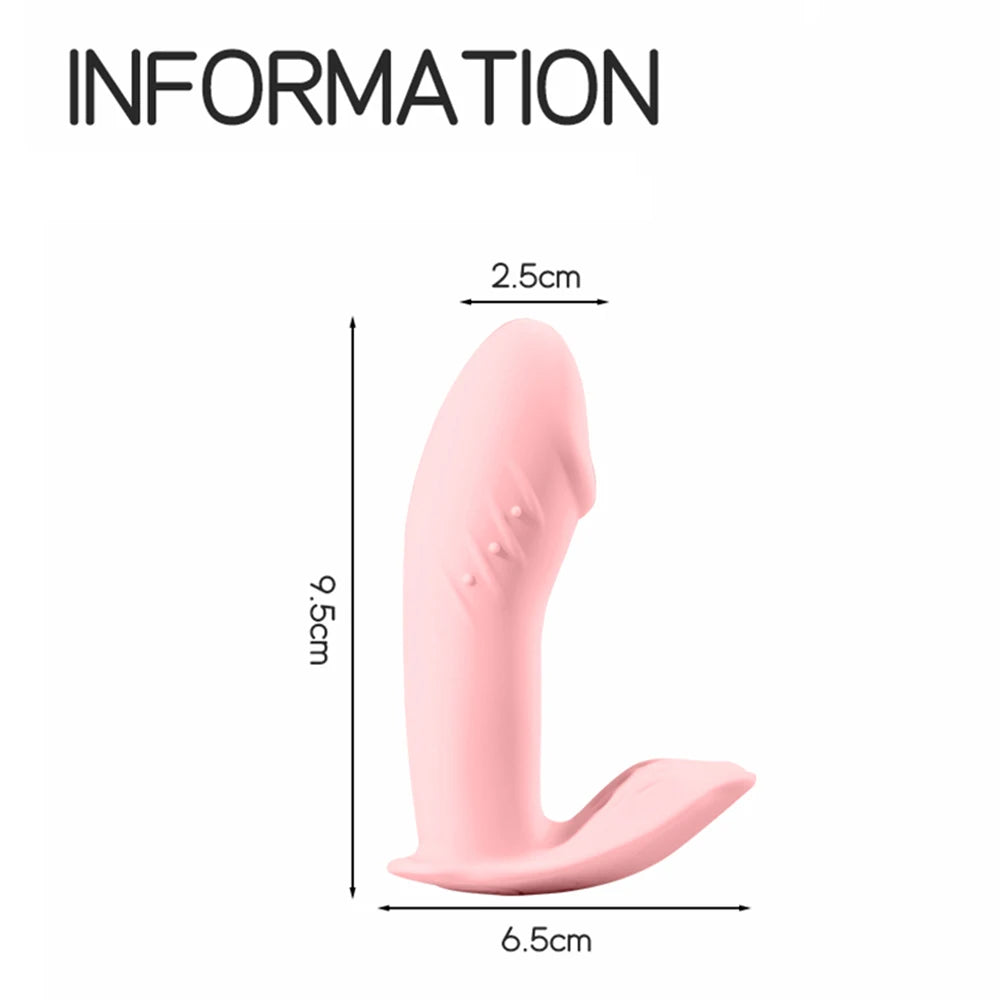 Wearable Dildo Vibrator Panties Wireless Remote Control Vibrator Clitoris Stimulator Orgasm Masturbator Sex Toys For Women luvshop24