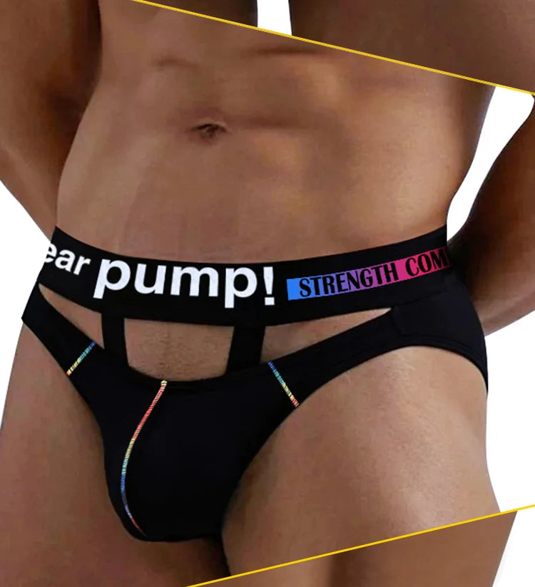 Mens Sexy Briefs Underwear Modal Comfortable Breathable Bikini Jockstrap Lingeries for Men Male Panties Calzoncillos Slip Hombre luvshop24