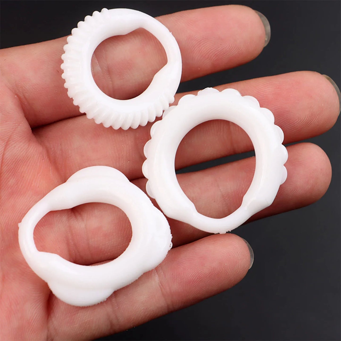 Cock Ring Silicone Penis Lock Rings Male Reusable Delay Ejaculation Ring Scrotum Bondage Goods Couple Cock Erection Erotic Toys luvshop24