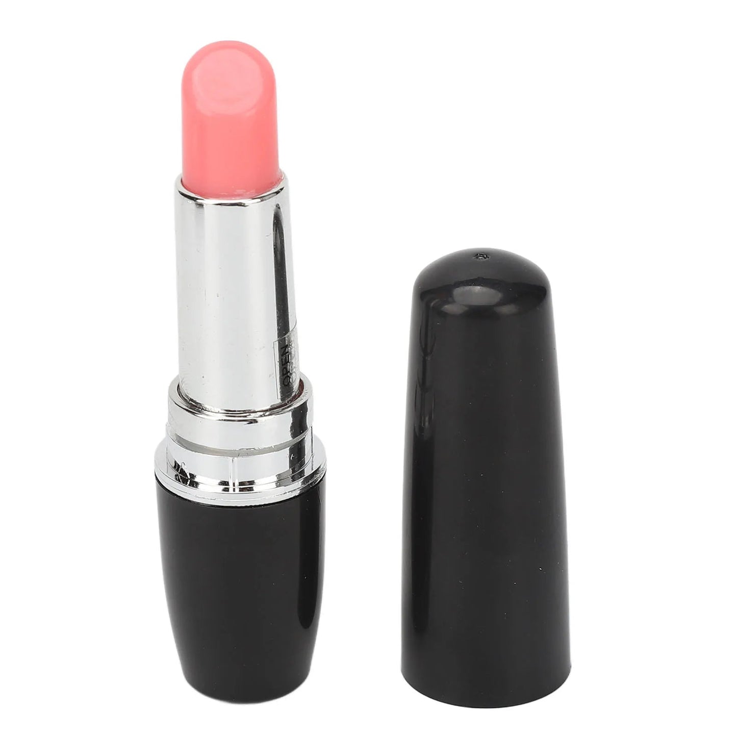 Lipstick Massager Portable Black Lipstick Shape Vibration Face Massage Wand for Facial Eye Portable Lipstick Massager luvshop24
