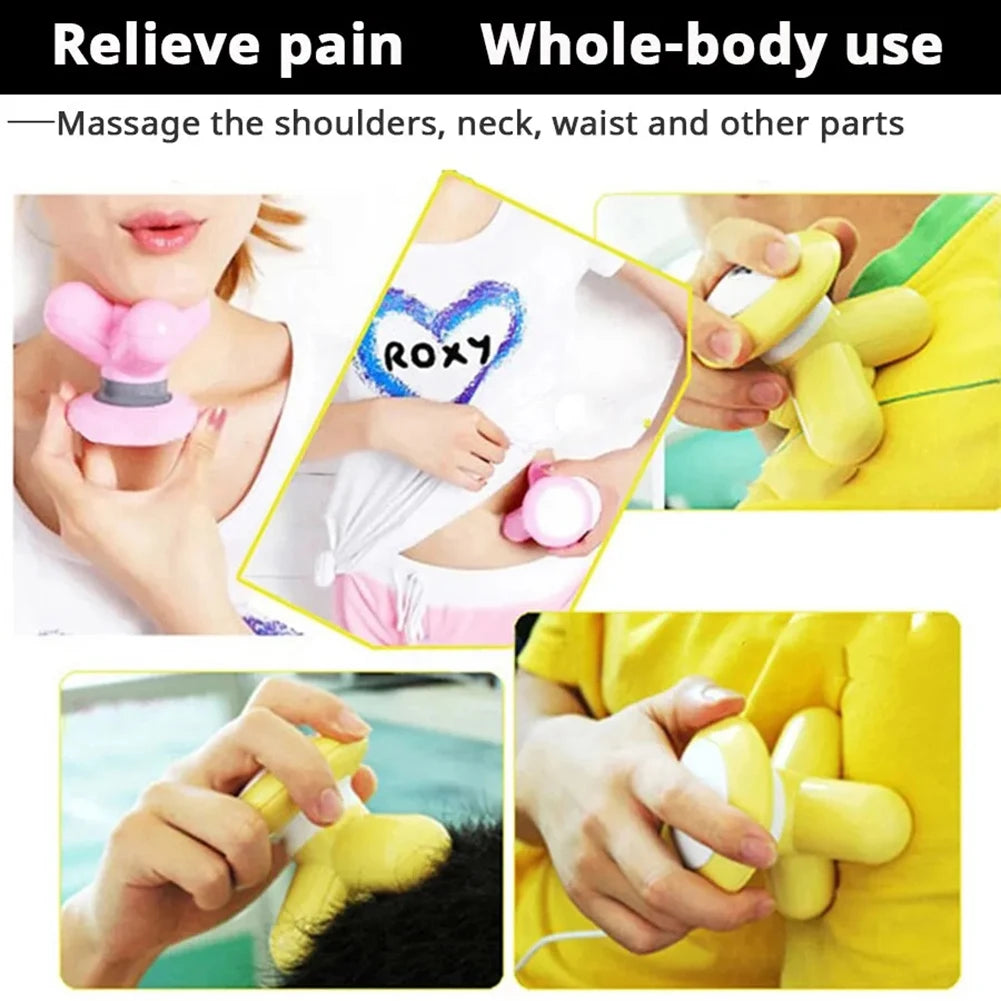 Portable Mini Handheld Wireless Electric MassagerMulti-Purpose Percussion Massager For Hand Leg Foot Neck Shoulder Relaxing luvshop24