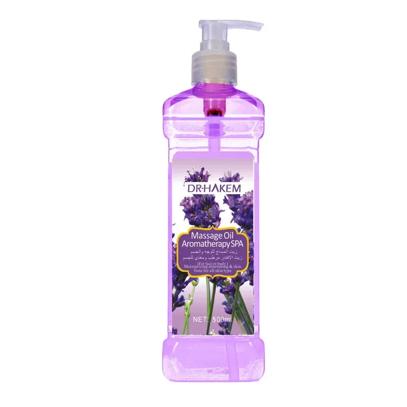 500ML Facial Body Massage Essential Oil Moisturizing Vegetable Oil Open Back Scraping Massage Essential Oil BB oil luvshop24