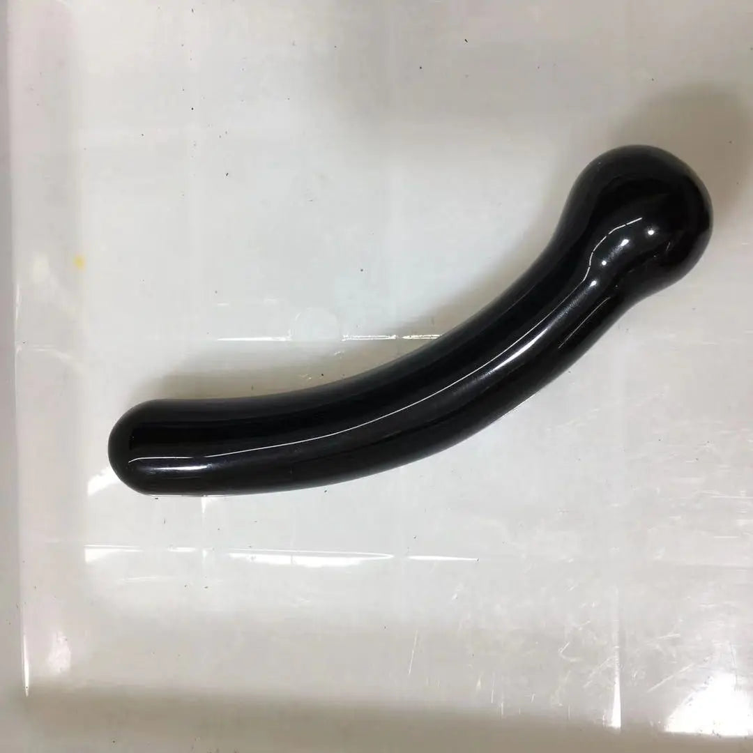 18cm Black Obsidian Yoni Massage Wand Magic Crystal Face Care Pleasure Stick For Women Body Massage Kegel Exercise Hearth Care luvshop24
