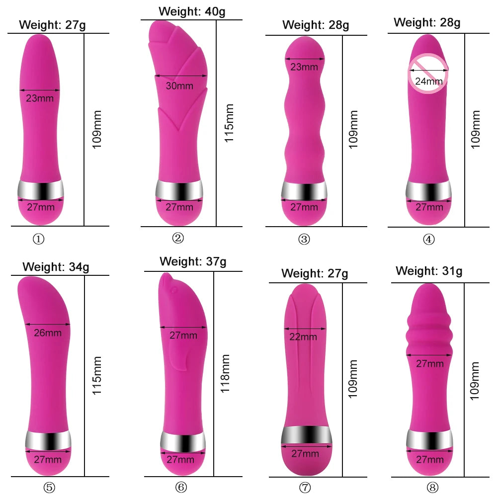 Big/ Small Realist Dildo Vibrator Massager Sex Toys For Women G-spot Clitoris Stimulator AV Stick Female Masturbators luvshop24