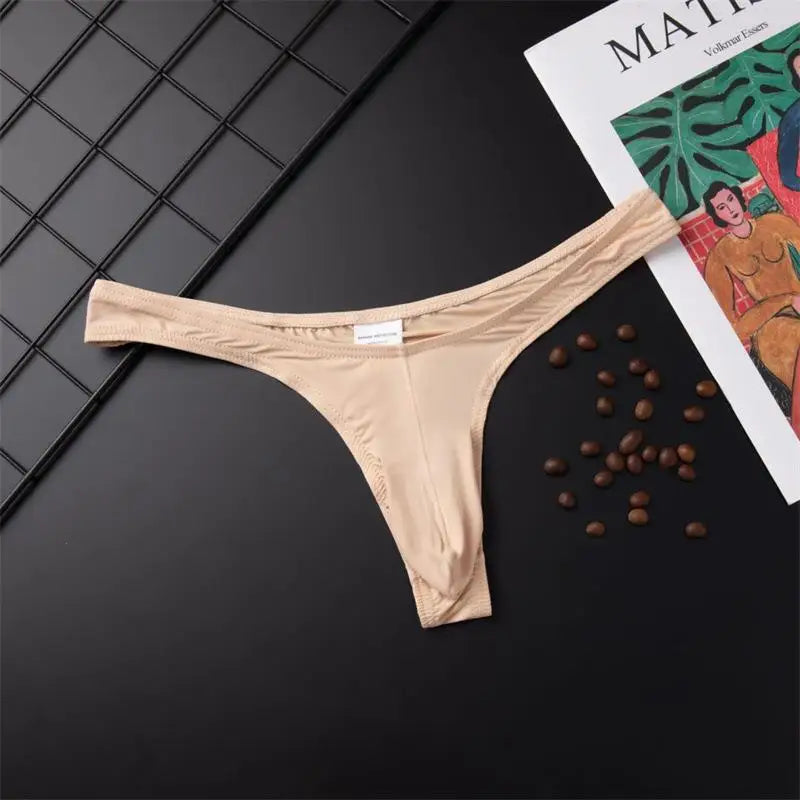 Sexy Men Briefs Silky Penis Mix-Colors Bikini Pouch Panties Underwear Sissy Mens G Strings Thongs Sexy Gays Men Underwear luvshop24