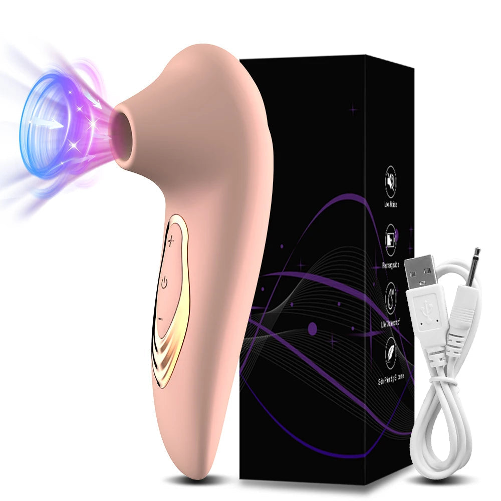 Nipple Clitoris Sucker Clit Stimulator Powerful Sucking Vibrator for Women Female Massager Vibrating Sex Toys Goods for Adult luvshop24