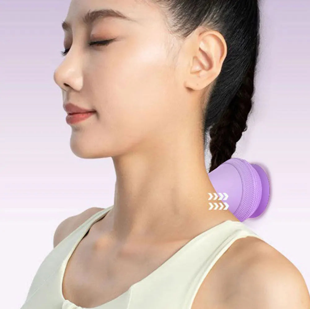 Silicone Massager Ball USB Rechargeable Vibrating Massage Ball Fitness Muscle Waist Back Relaxation Massager For Pain Relief luvshop24