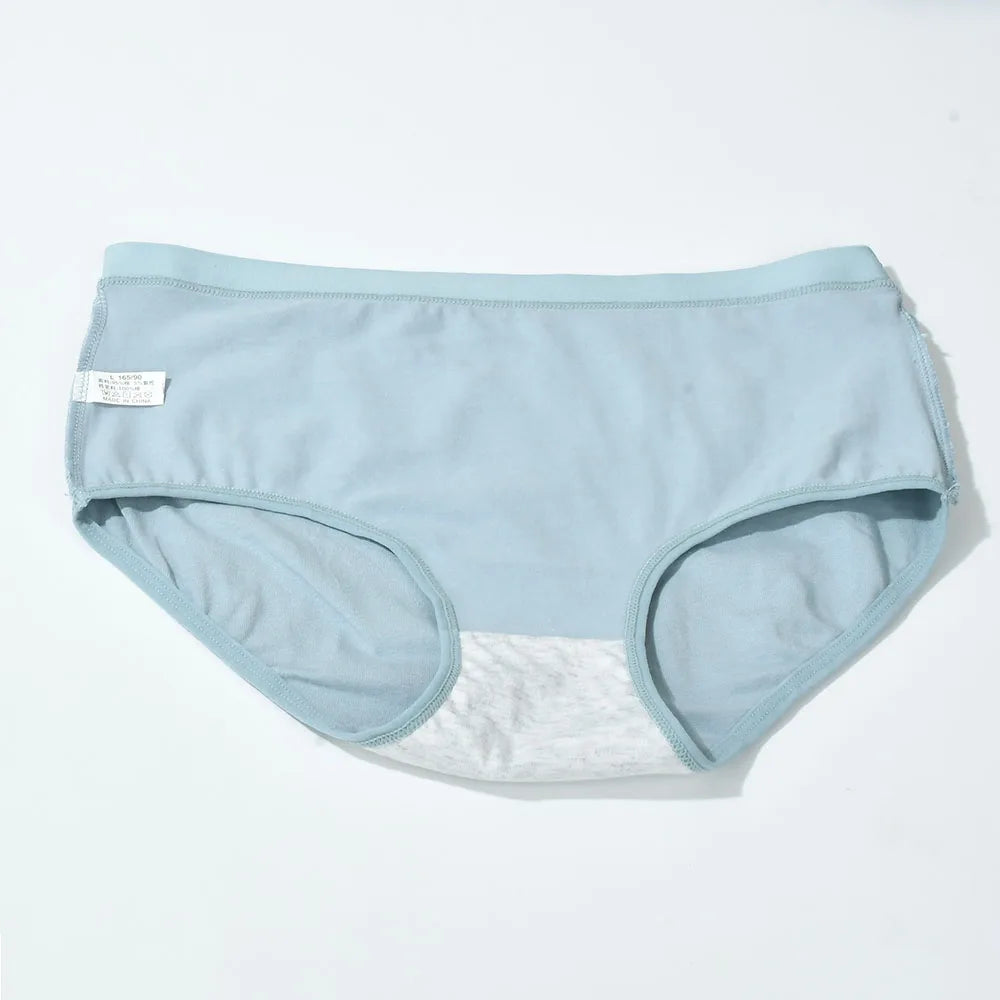 6pcs Cotton Underwear Women High Waist Panties Woman Plus Size Intimate Lingerie Female Mom's Briefs Underpants Panti M-3XL luvshop24