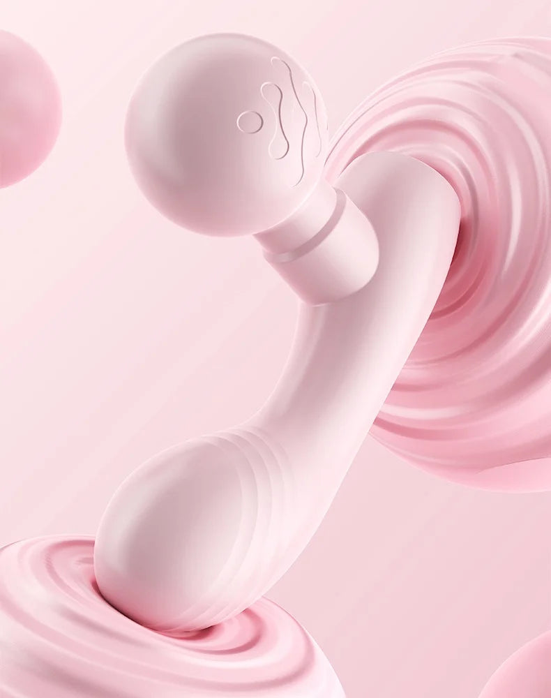MINI Dual-Head Massager, Dual-Motor Vibration Massage Gun, Portable Charging Muscle Relaxation Massager luvshop24