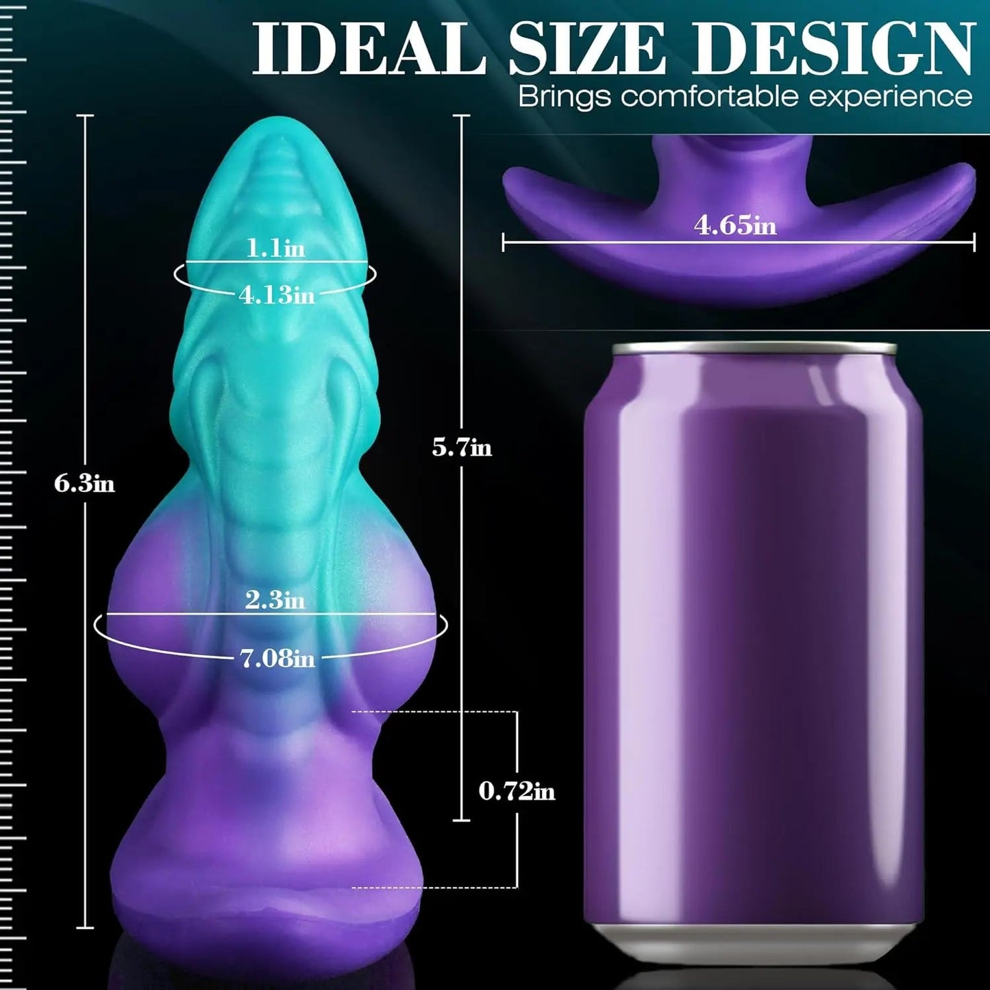 Wearable Anti Drop Soft Anal Plugs Prostate Massage Liquid Silicone Huge Butt Plug Anal Training Comfortable To Wear Butt Plug luvshop24