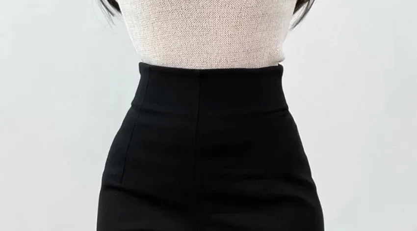 2024 New Women's High-waisted Slimming Spandex Shorts Sexy Tightening Hip Covering Versatile Casual Heat Pants Autumn luvshop24