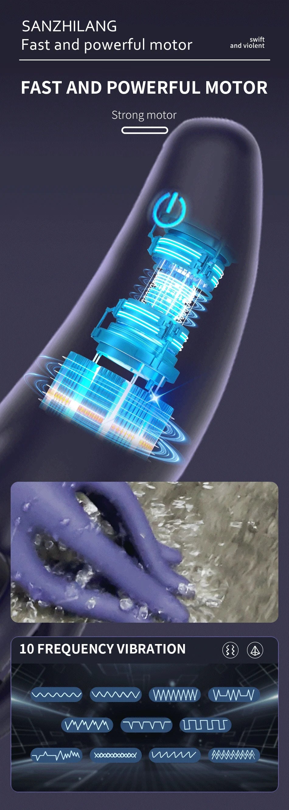 Glans Trainer Penis Delay Trainer G Spot Masturbator Soft Fingertip Prolong Endurance Massage Vibrator Erotic Toys Masturbator luvshop24