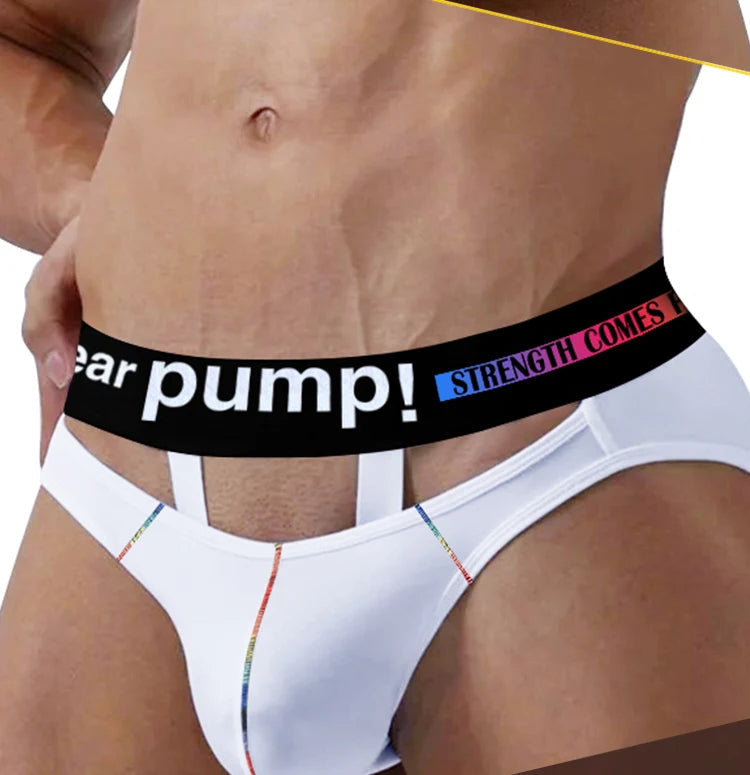 Mens Sexy Briefs Underwear Modal Comfortable Breathable Bikini Jockstrap Lingeries for Men Male Panties Calzoncillos Slip Hombre luvshop24