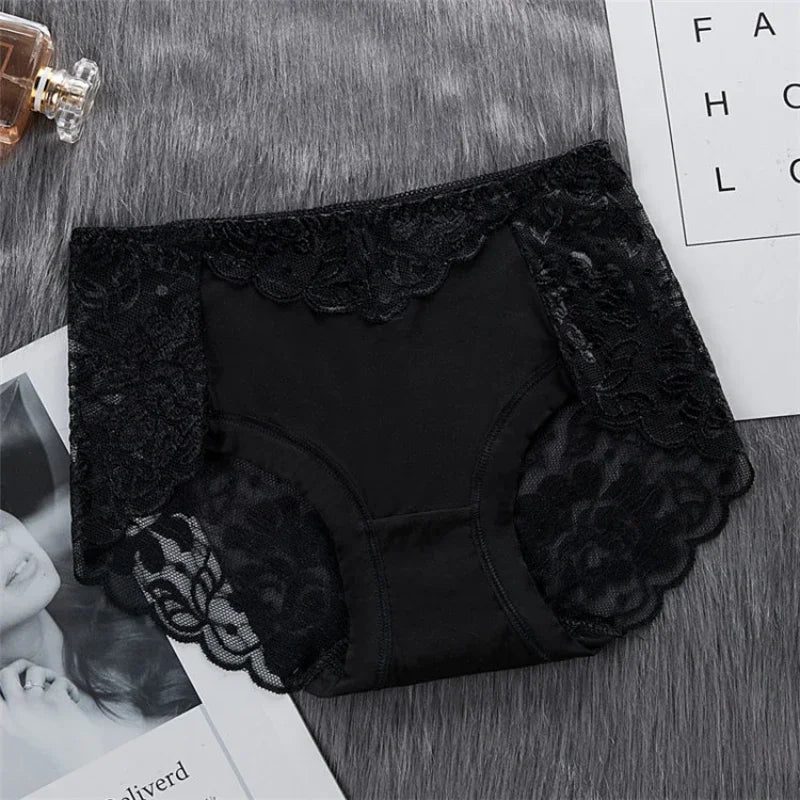 Lace Breathable Women's Underwear Panties Lace Lingerie Female Underwear Ladies Casual Underpants Seamless Women's Briefs luvshop24
