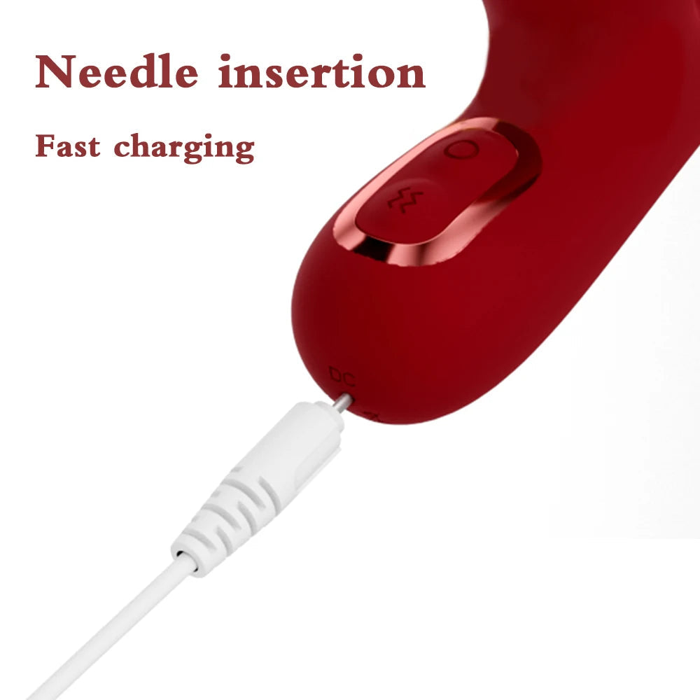 Vibrator Sucking Heating G Spot Vibrating Dildo Massager Vibrator Clitoris Sucking Clit Stimulator Female Masturbator For Women luvshop24