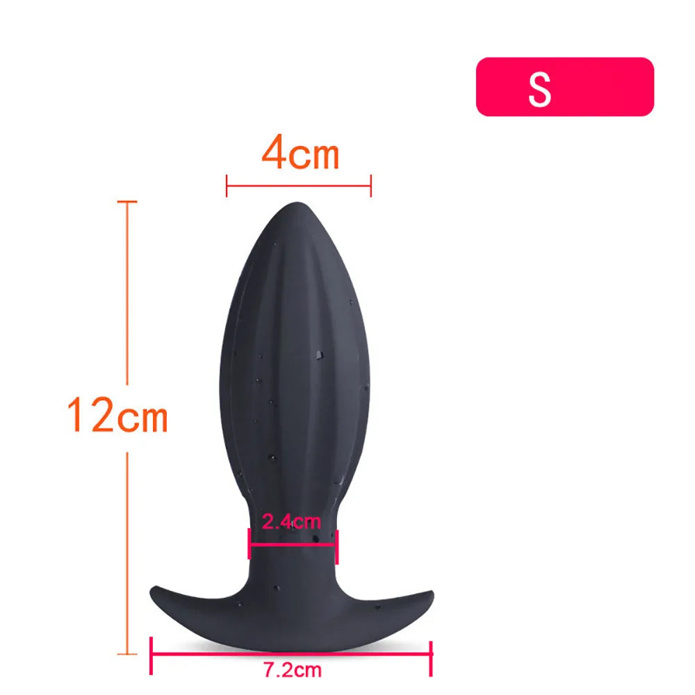 Soft Anal Plugs for Gay Men Prostate Massage Liquid Silicone 35-80mm Huge Butt Plug Anal Training Comfortable To Wear But Plug luvshop24