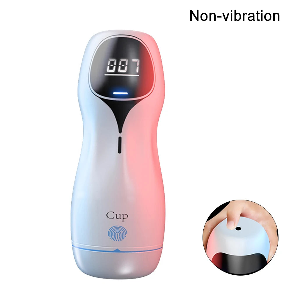 Powerful Sucking Masturbation Cup Realistic Anal Vagina Pocket Pussy Blowjob Massager Male Masturbator Sex Toys for Men 18+ luvshop24