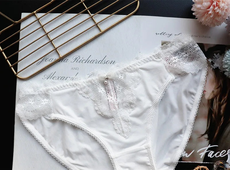 Women's Underwear Panty Sexy Lace Panties Low Waist Seamless Comfort Briefs Woman Fashion Underpants Female Lingerie luvshop24