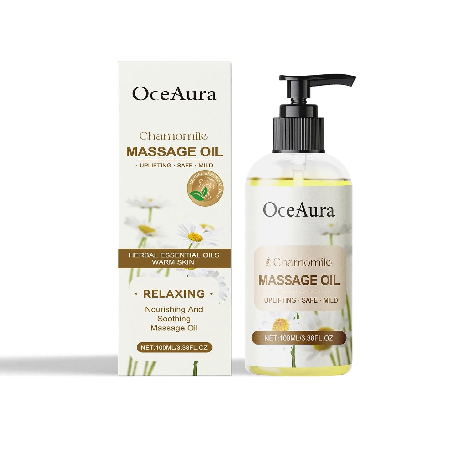 100ML Plant Body Massage Oil Dry Skin Nourishing Moisturizing Body Skin Firming Massage Natural Essential Oils luvshop24