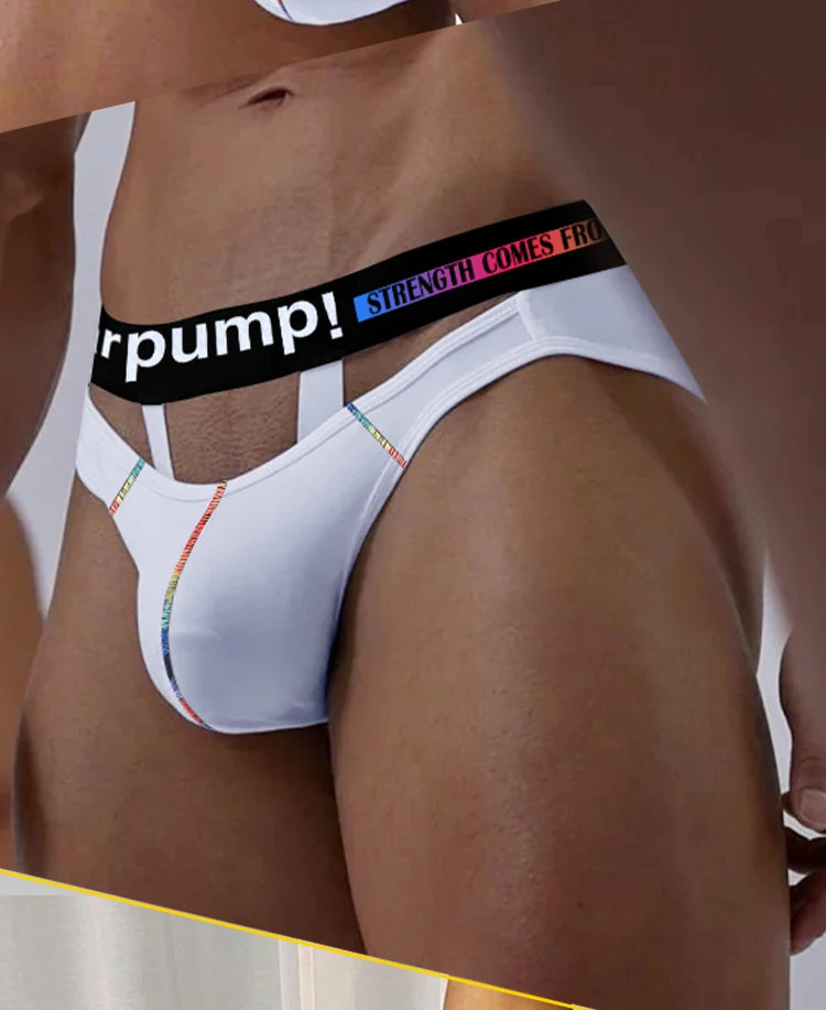 Mens Sexy Briefs Underwear Modal Comfortable Breathable Bikini Jockstrap Lingeries for Men Male Panties Calzoncillos Slip Hombre luvshop24