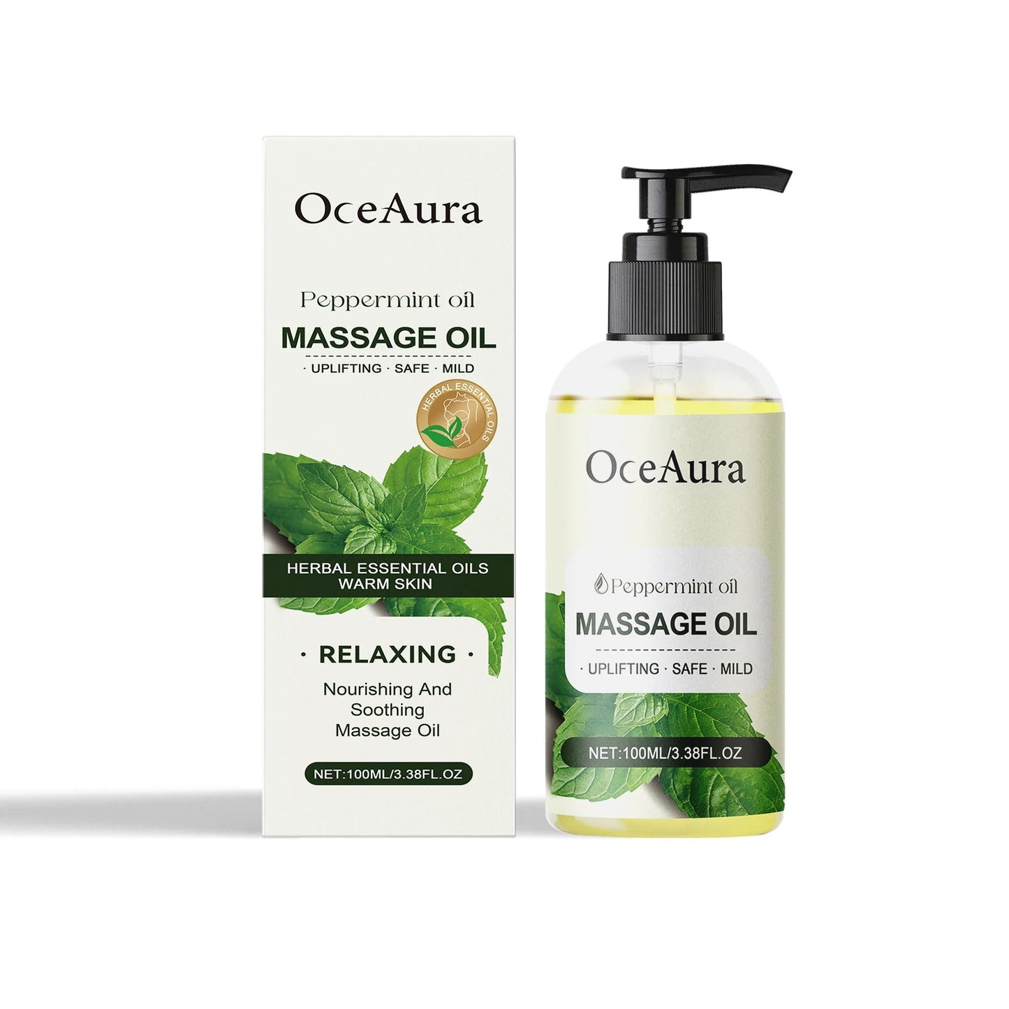 100ML Plant Body Massage Oil Dry Skin Nourishing Moisturizing Body Skin Firming Massage Natural Essential Oils luvshop24